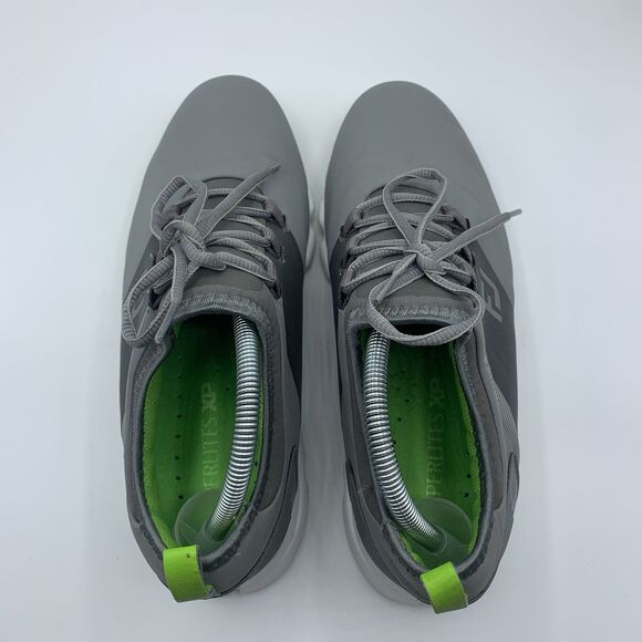 FootJoy FJ Superlites XP Spikeless Men’s Size 8 W Golf Shoes Gray Green 58065 - Picture 5 of 8
